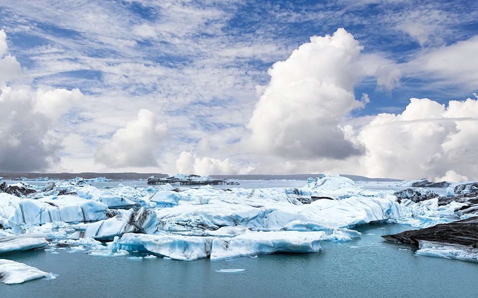 Navegar entre Icebergs en Islandia