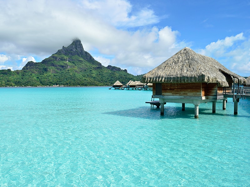 Polinesia. Descansar en un exclusivo alojamiento