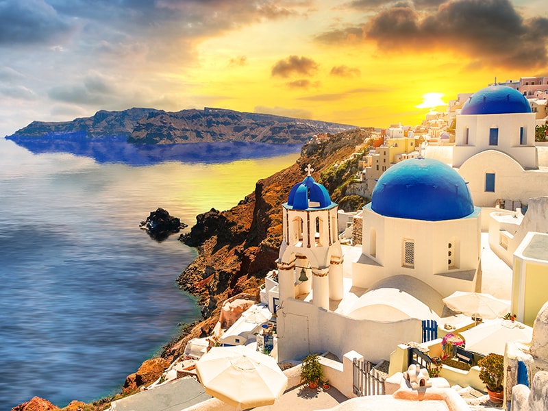 Grecia. Atardeceres mágicos en Santorini